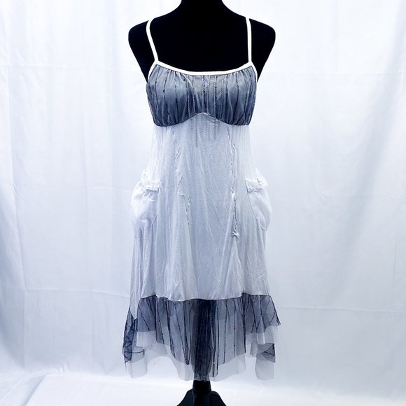 Mod'Land Paris Whimsical Tulle Intricate Detail Fairy Dress Artistic Design - Picture 2 of 15
